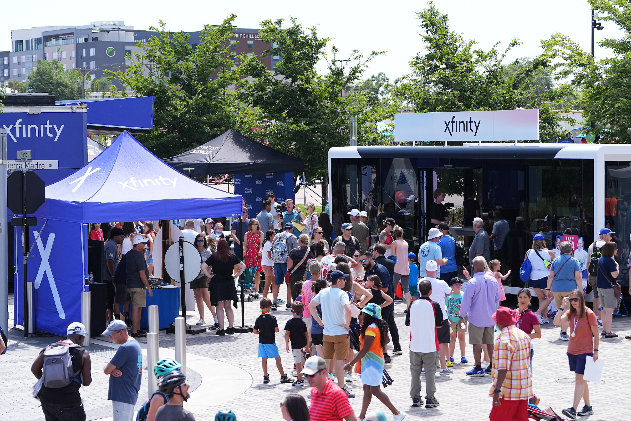 Celebrating the Spirit of Team USA and the Olympic Games at Downtown Summer Fest